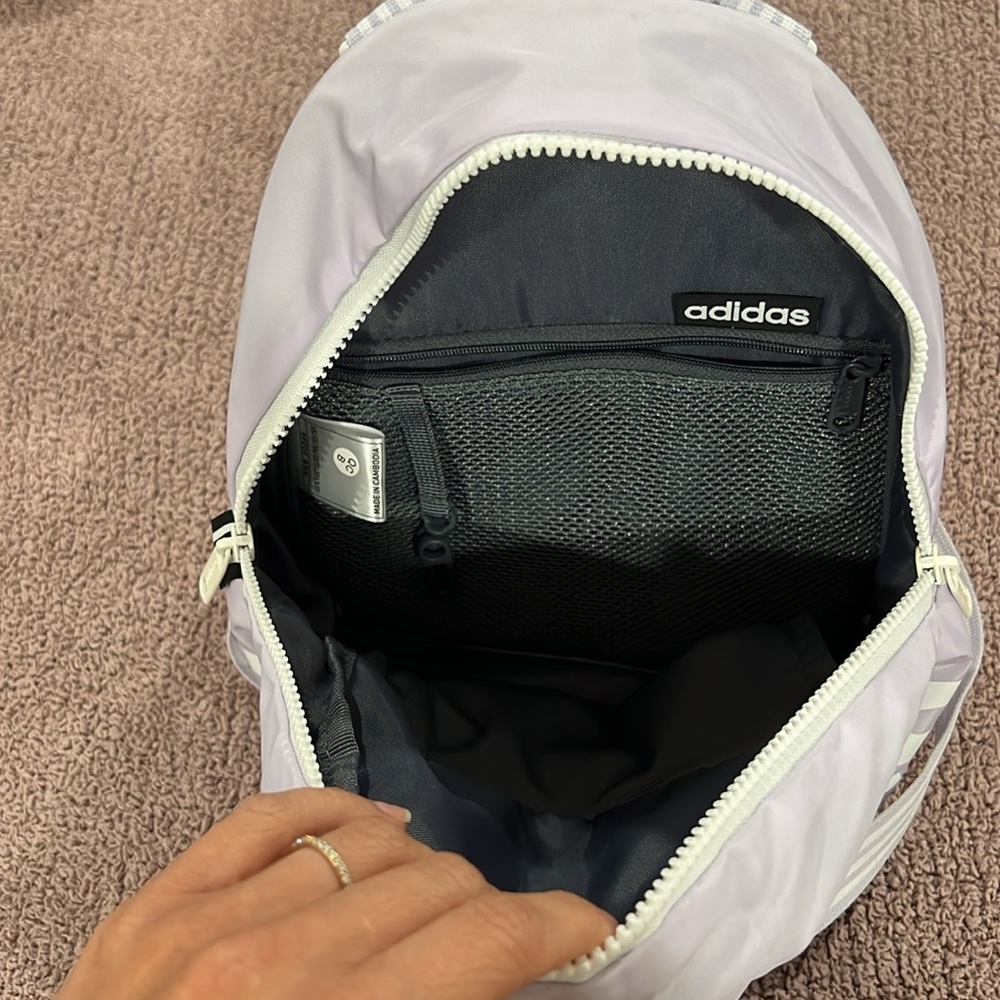 Adidas Lavender Mini Backpack - Picture 3 of 3